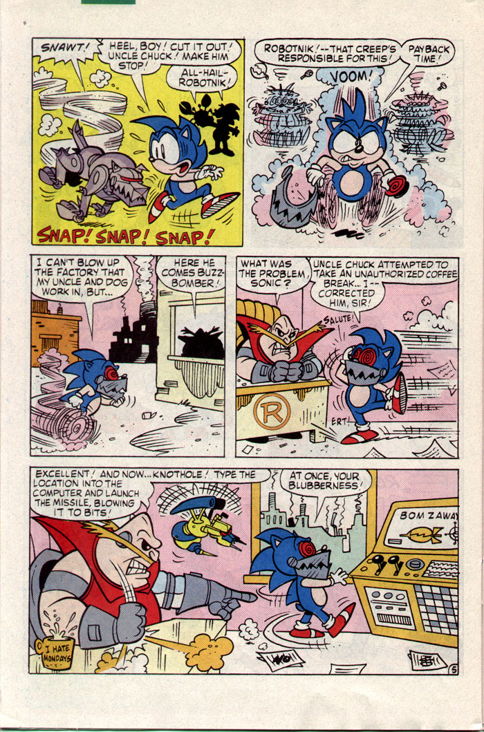 Sonic - Archie Adventure Series May 1993 Page 23